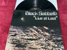 Black Sabbath Live At Last Excellent Vinyl LP Record UK First  Miss Spelling
