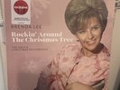 Brenda Lee Rockin' Around The Christmas Tree Powder Pink Vinyl Post Card sealed