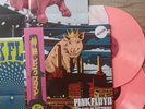 Pink Floyd The King of Battersea Double LP 33t Pink Marbled-2 Posters 2023 Mint