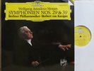 MOZART Symphony No.29 & 39 KARAJAN 1988 ED1 DGG DIGITAL LP NM