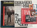 The Jam, Snap VINYL DOUBLE LP best of comp 1983 LIVE E.P MERCHANDISE SHEETS 10
