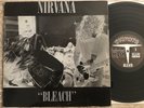 Nirvana Bleach 1st Lp 1989 Sub Pop records 2nd US pressing Ltd 2000 black vinyl