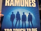 Ramones Too Tough To Die Gold Stemp Promo Copy 12 Lp