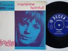 MARIANNE FAITHFULL Yesterday RARE Denmark 45 UNIQUE danish p/s folk Beatles HEAR