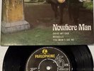 The Beatles-Nowhere Man 3rd 1978 UK *Mono* Press w/ Flipback Picture sleeve. EX+