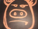 DEATH PIGGY 45rpm DSI RECORDS(LOVE in BLOCK PRINT)1984-w/Insert 1984-PUNK/ROCK