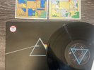 Pink Floyd Dark Side of the Moon - UK 1st press with Stickers Record VG