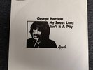 George Harrison - My Sweet Lord (si) Sweden 1971 EX/EX Beatles related Top