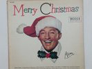BING CROSBY Merry Christmas DL8128 Mono LP Vinyl VG+ Cover VG 1955 RARE Original