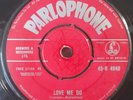 The Beatles   Love Me Do   Parlophone 45-R 4949   1962 REd Issue   UK 45