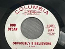Bob Dylan - Just Like A Woman - RARE 45 White Radio Promo