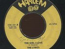 Hear -Rare Doo Wop 45 - The Lyrics - The Girl I Love - Harlem # HM-101