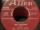FIVE WILLOWS ALLEN 1002 DELORES/ALL NIGHT LONG / Hear / RARE