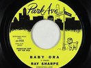 Rockabilly R&B 45 - Ray Sharpe - Baby Ora/Do The Thaxton - Park Ave VG+