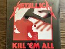 METALLICA - KILL 'EM ALL 1st Elektra Press Heavy Metal Vinyl LP E1 60766 SEALED