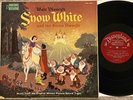 RARE VINTAGE Walt Disney Snow White Seven Dwarfs Vinyl Record LP Disneyland WDL