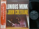 THELONIOUS MONK WITH JOHN COLTRANE RIVERSIDE Japan LP Vinyl OBI EX/EX