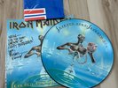 Iron Maiden 7th Son of a Seventh Son '88 Picture Disc signed by tech Mike Kenny