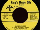 DEMORIA & THE COSMICNAUTS Experiences 45 Kings Music City Rare Modern Soul M-