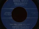 SHERMAN WILLIS & SOUL SUPERIORS Darling I Love You 45 Soul Beat Rare Soul Funk