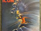Icon self-titled LP Vinyl Record 1984 Capitol WITH POSTER Metal Hard Rock