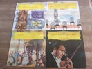 DGG / Anda Ferras Karajan Fournier Quartetto Di Roma / 4 LP Red Stereo Tulips