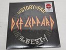 ️ Def Leppard The Story So Far Translucent Yellow & Orange Vinyl 2LP Records