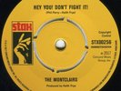 NEW MONTCLAIRS/ BARBARA LEWIS-  Hey You  Don't Fight It/ The Stars - STX00256
