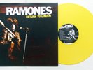 Ramones - Return To London LP YELLOW WAX Joey Johnny Dee Dee Richie NY Punk Rock
