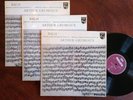Philips A 02205/6/7 L - Bach Sonatas & Partitas For Violin Solo Grumiaux 3 X ED1