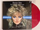Bonnie Tyler  Faster Than The Speed of Night 12”RED VINYL & HAND SIGNED PRINT
