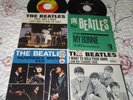 The Beatles-My Bonnie;8 Days A Week;Pic Sleeves w/Vinyl+2 More Picture Sleeves