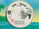 WARRIORS STANCE. dread and fred JAH SHAKA MUSIC KING OF THE ZULU TRIBE 12in 1987