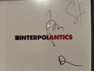 Interpol Antics Vinyl SIGNED