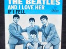 THE BEATLES - And I Love Her / If I Fell -clean Picture Sleeve only Capitol 5235