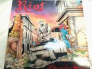 RIOT THUNDER STEEL LP CBS RECORDS 1988* HARD ROCK HEAVY METAL*VG  EX QUALITY