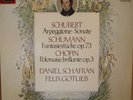 SCHUBERT SCHUMANN CHOPIN Daniel Shafran Felix Gotlieb EMI Quad LP