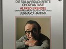 E247 Beethoven 5 Piano Concertos Brendel Haitink 5LP Philips 6767 002 Stereo