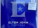 Elton John Diamonds Ltd. Edition Translucent Blue Double Vinyl LP Greatest Hits