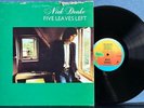 NICK DRAKE FIVE LEAVES LEFT RARE NM- 1976 ISLAND UK GATEFOLD RE LP FOLK PSYCH