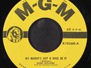 HANK WILLIAMS: my bucket's got a hole in it / i'm so lonesome i could cry MGM 7
