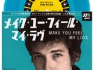 BOB DYLAN 33RPM BLUE VINYL  EP  MAKE YOU FEEL MY LOVE + RARE LIVE VERSION + 2
