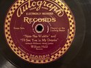 78rpm-WILLIAM HAID AUTOGRAPH SHIM-SHA WABBLE & I'LL SEE YOU IN MY DREAMS