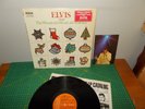Elvis Presley The Wonderful World of Christmas Postcard Shrink Sticker Record LP