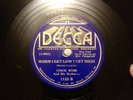 Ella Fitzgerald When I Get Low Decca 78 rpm record Chick Webb