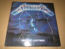 METALLICA -RIDE THE LIGHTNING- AWESOME RARE VERY FIRST ENGLAND PRESS LP VINYL 84