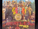The Beatles Sgt. Pepper Vinyl Record 1st UK Pressing LP Mono PMC 7027 w/ Inserts