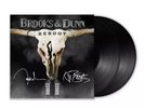 Brooks & Dunn REBOOT II Autographed Black Vinyl LP SIGNED SOLD OUT