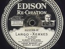ALBERT SPALDING Largo / Indian Lament EDISON DIAMOND DISC 82239 VG 78 10