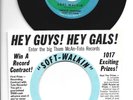 NORTHERN SOUL POPCORN 45 w/ SLEEVE- FREDDIE HOUSTON - SOFT WALKIN'  -HEAR- TOTO